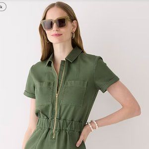 J.Crew zip dress in navy